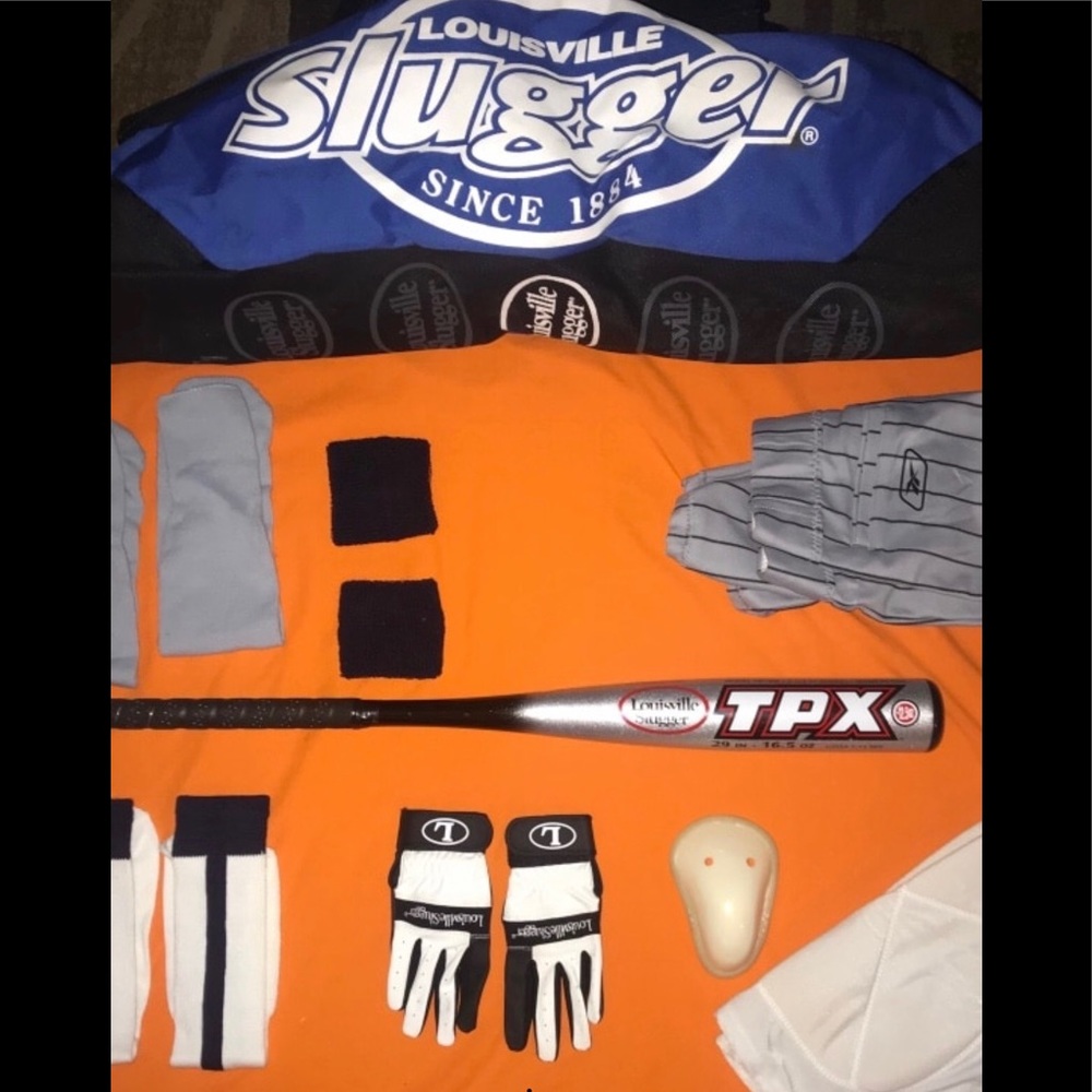 Child baseball equipment!!    $50 takes it all!!